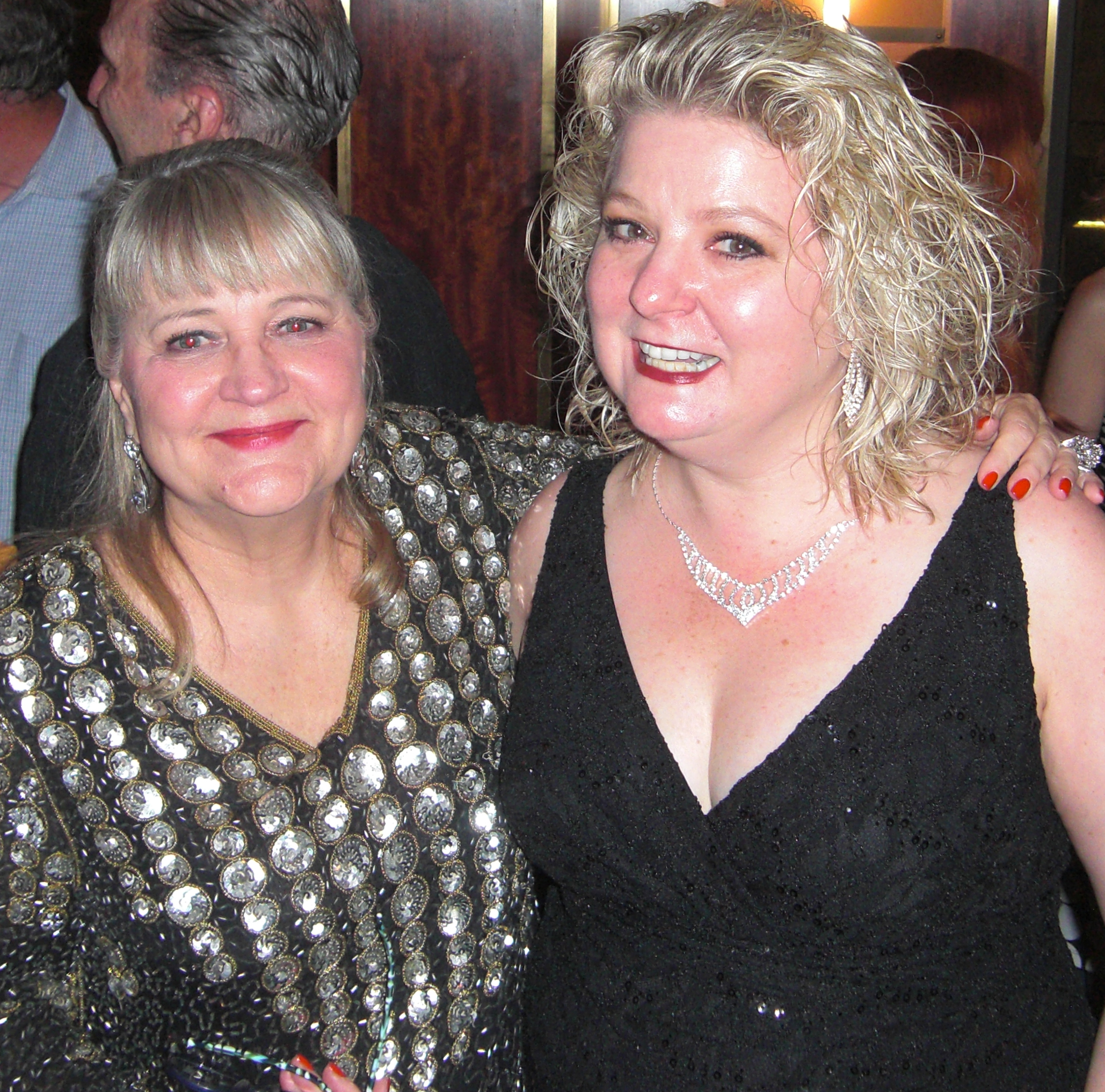 Tanya Moberly with Debbi at the meet and greet after the show