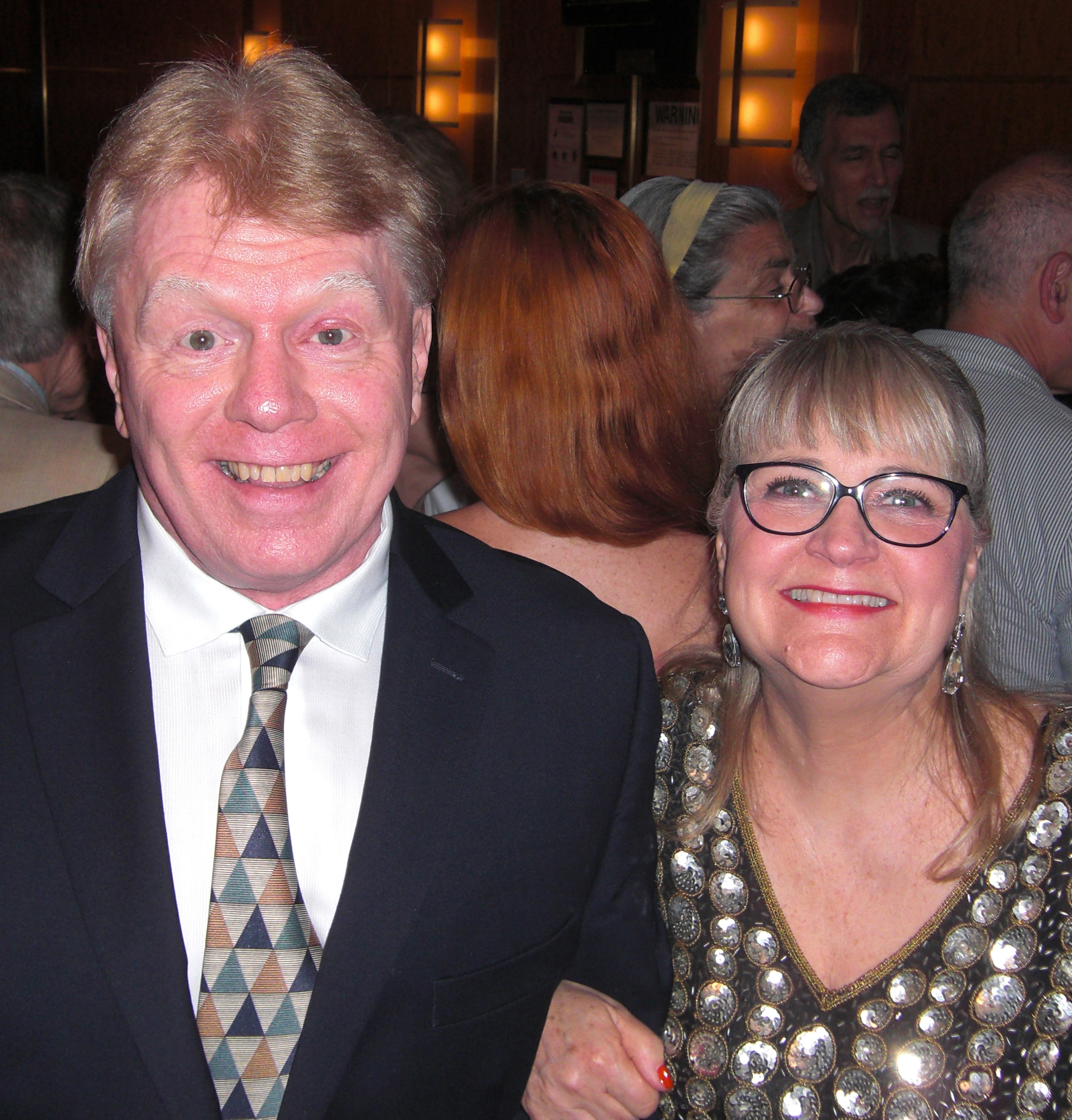 John Fricke with Debbi Whiting